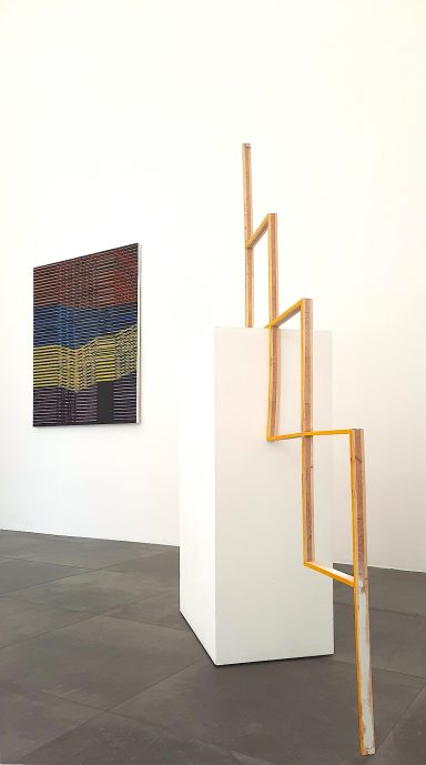 Installation shot: Christian Eder. YELLOW; Galerie Reinthaler, 2026
