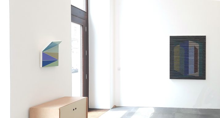Installation shot: Christian Eder. YELLOW; Galerie Reinthaler, 2026